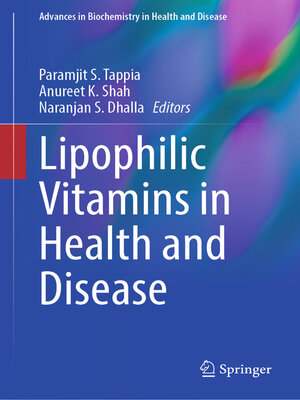 cover image of Lipophilic Vitamins in Health and Disease